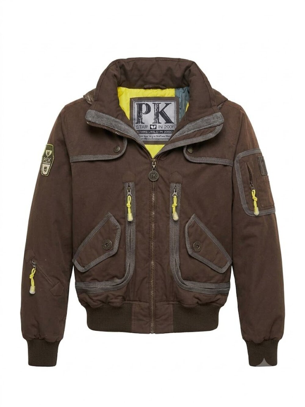 PK Sport Riding Army Green Winter Jacket